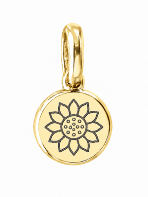 Gold Flower Necklace | Girasol