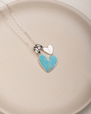 Mint to Be Initial Necklace (Silver)