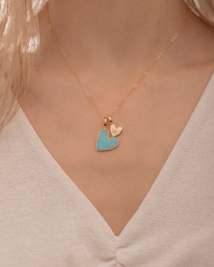 Mint to Be Initial Necklace (Gold)