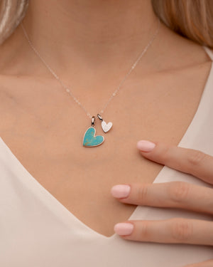 Mint to Be Initial Necklace (Silver)