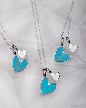 Mint to Be Initial Necklace (Silver)