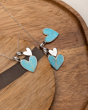 Mint to Be Initial Necklace (Silver)