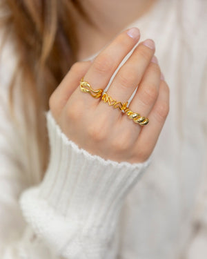 Twist Ring (Plata 925) - Bangili