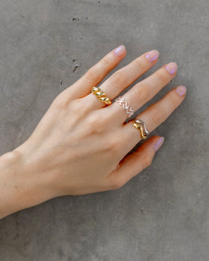 Twist Ring (Plata 925) - Bangili