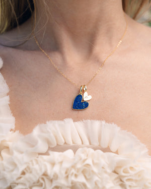 Something Blue Necklace (Gold) - Bangili