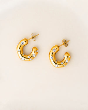 Chunky Vintage Hoops - Bangili
