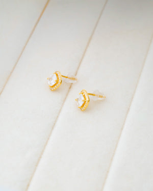 Gold Eterna Studs (Plata 925) - Bangili