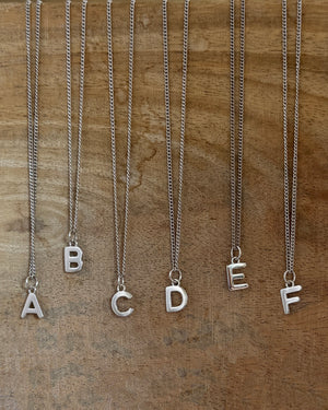 Initial Necklace (Plata 925) - Bangili