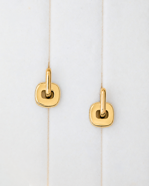 Multiway Square Hoops (Gold)