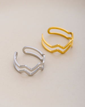 Zig Zag Ring - Bangili