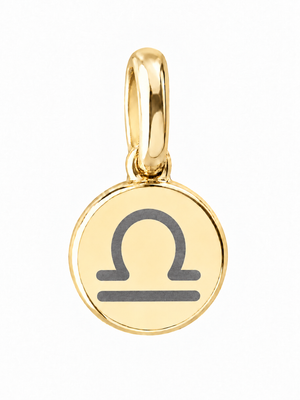 Zodiac Necklace | Libra (Gold)