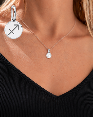 Zodiac Necklace | Sagitario (Silver)