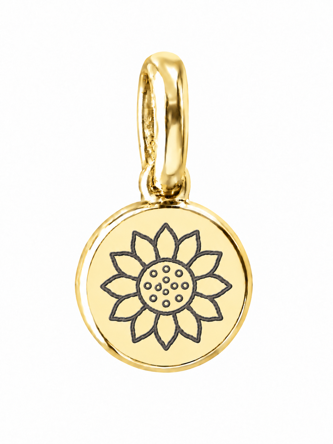 Gold Flower Necklace | Girasol