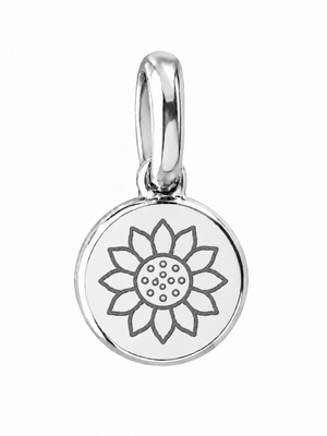 Silver Flower Necklace | Girasol