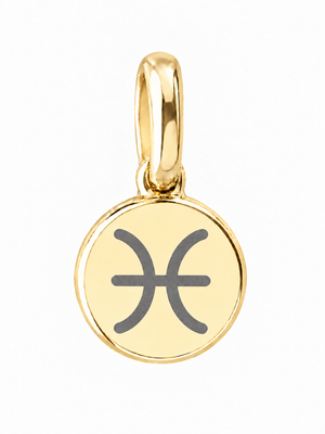 Zodiac Necklace | Piscis (Gold)