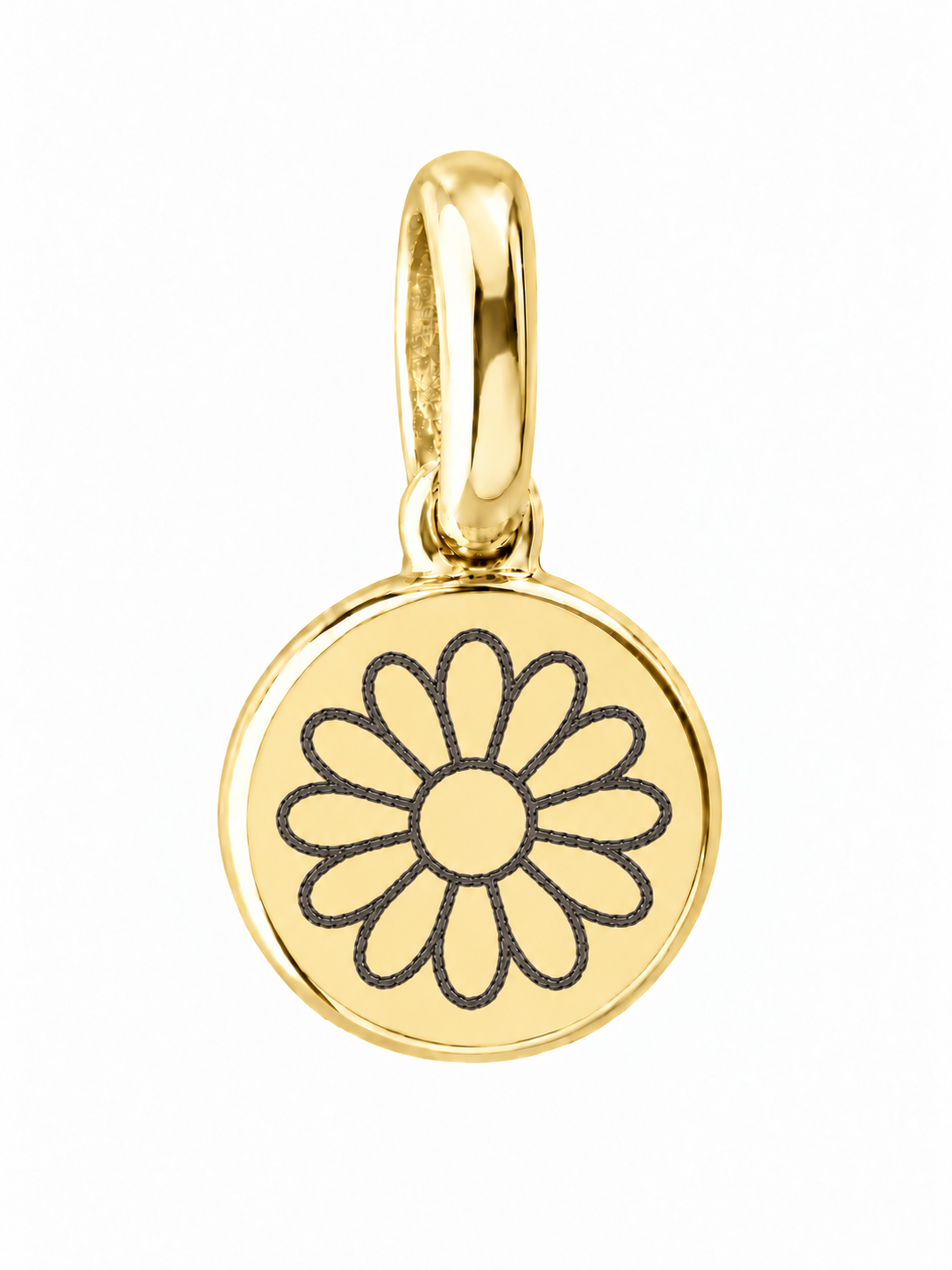 Gold Birth Flower Necklace | Abril (Margarita)