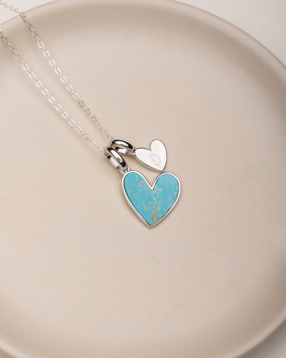 Mint to Be Initial Necklace (Silver)