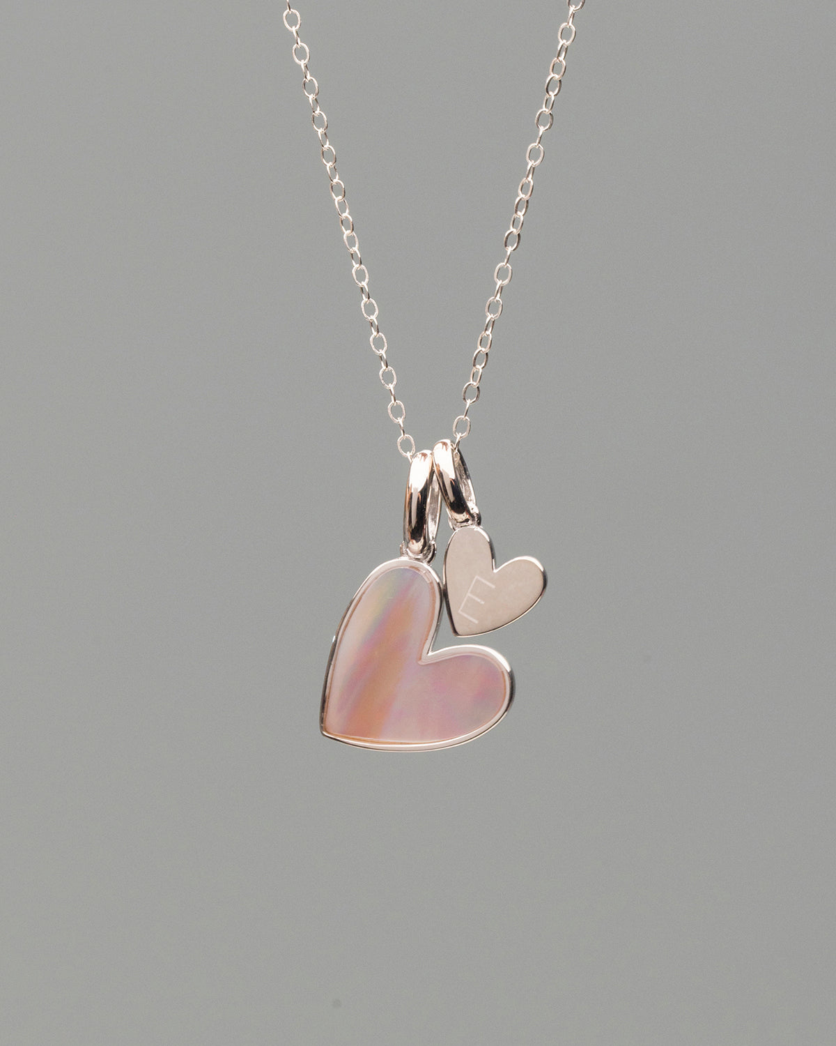 Be Mine Initial Necklace (Silver)