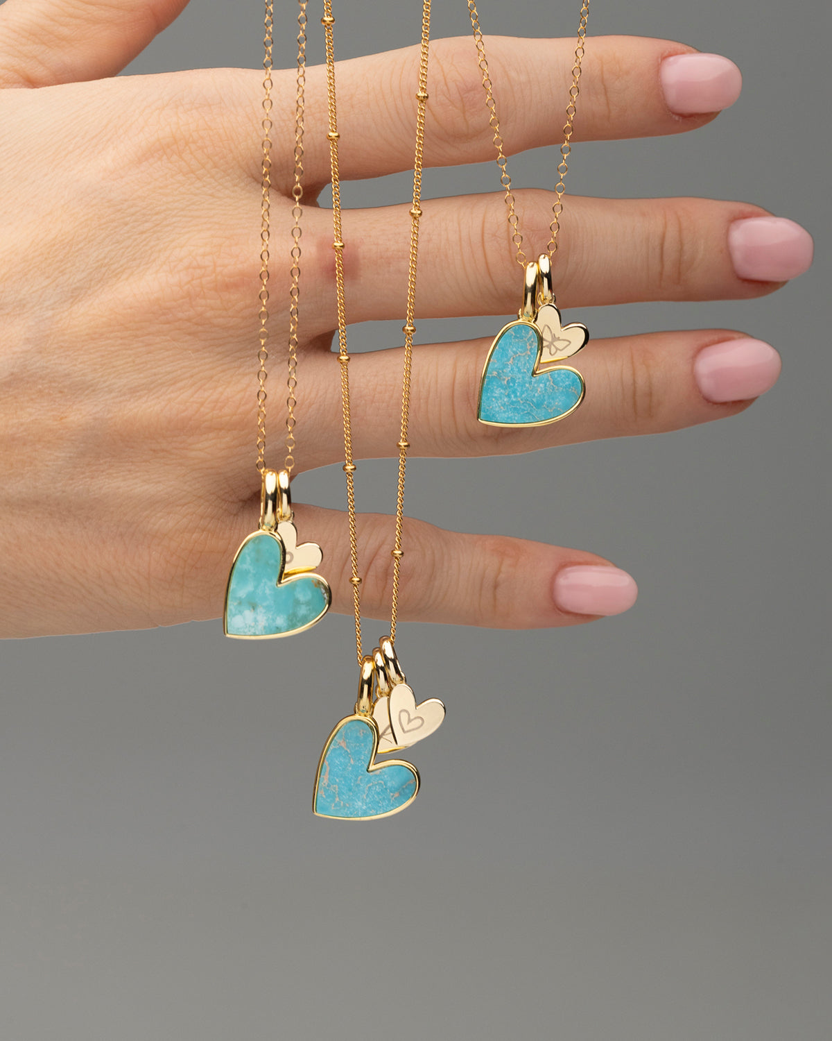 Mint to Be Initial Necklace (Gold)