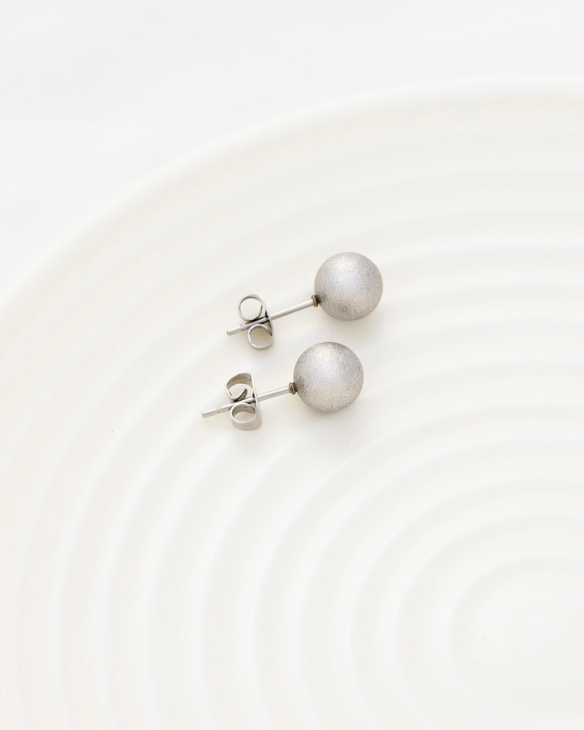 Aretes Plateados de Stardust - Bangili