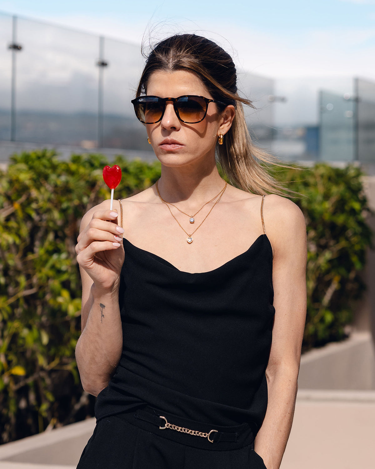 Crystal Heart Necklace - Bangili