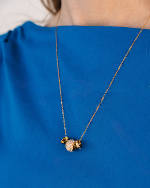 Pavé Charm Necklace - Bangili