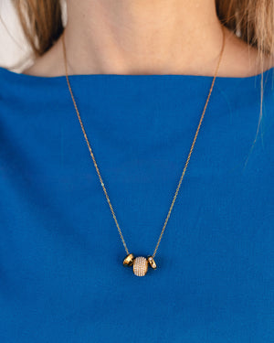 Pavé Charm Necklace - Bangili