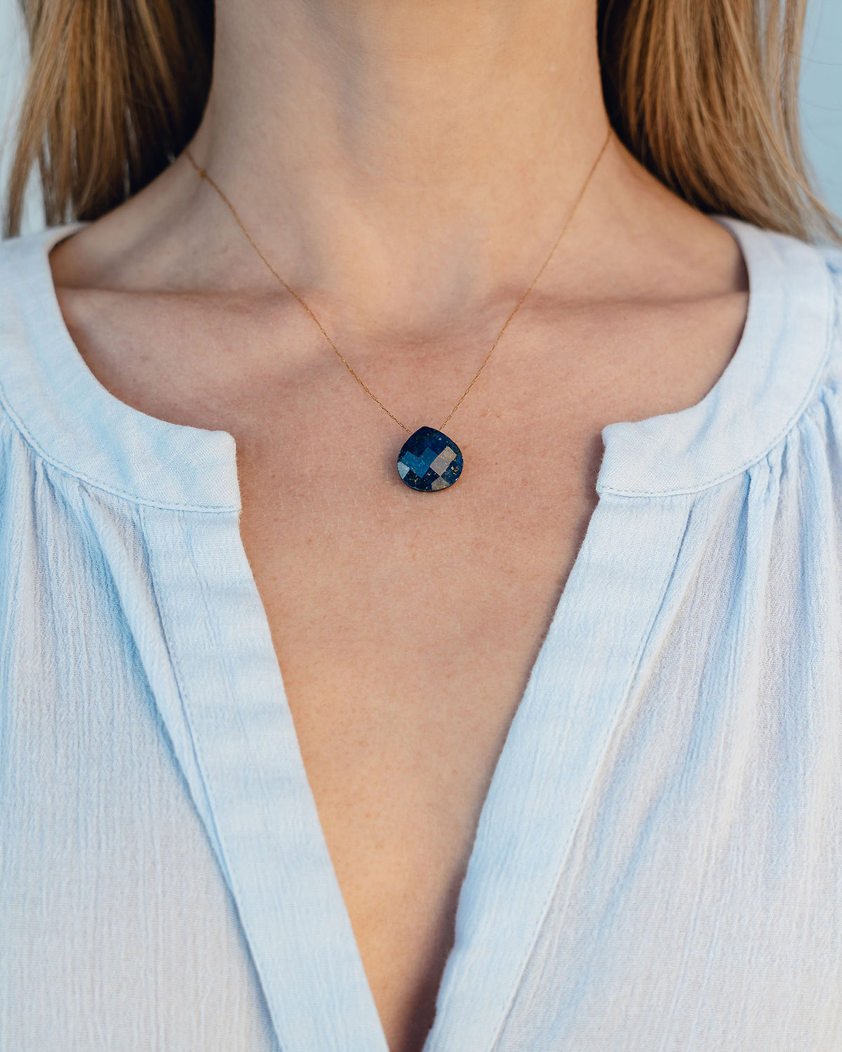Collar Lápis Lazuli - Bangili