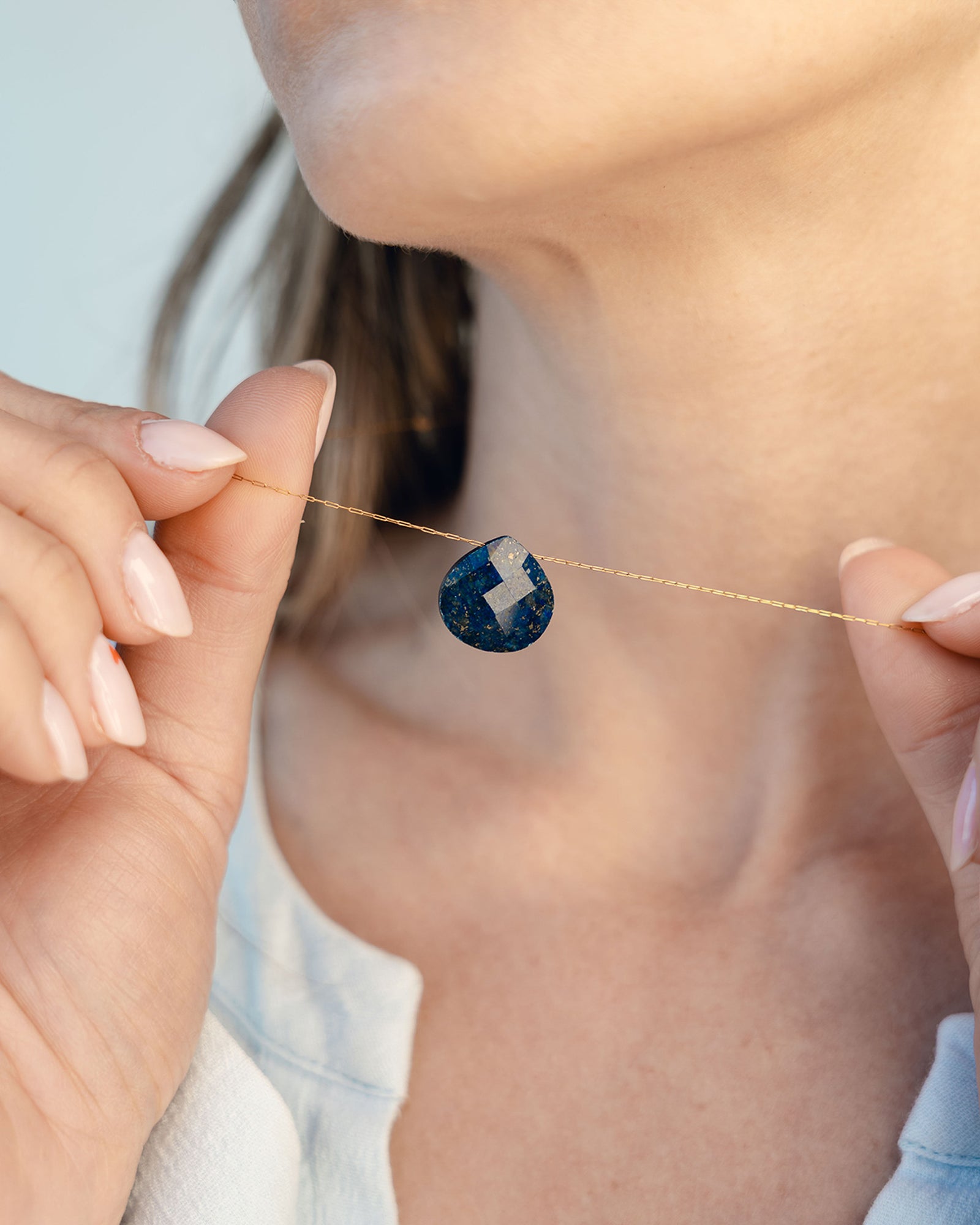 Collar Lápis Lazuli - Bangili