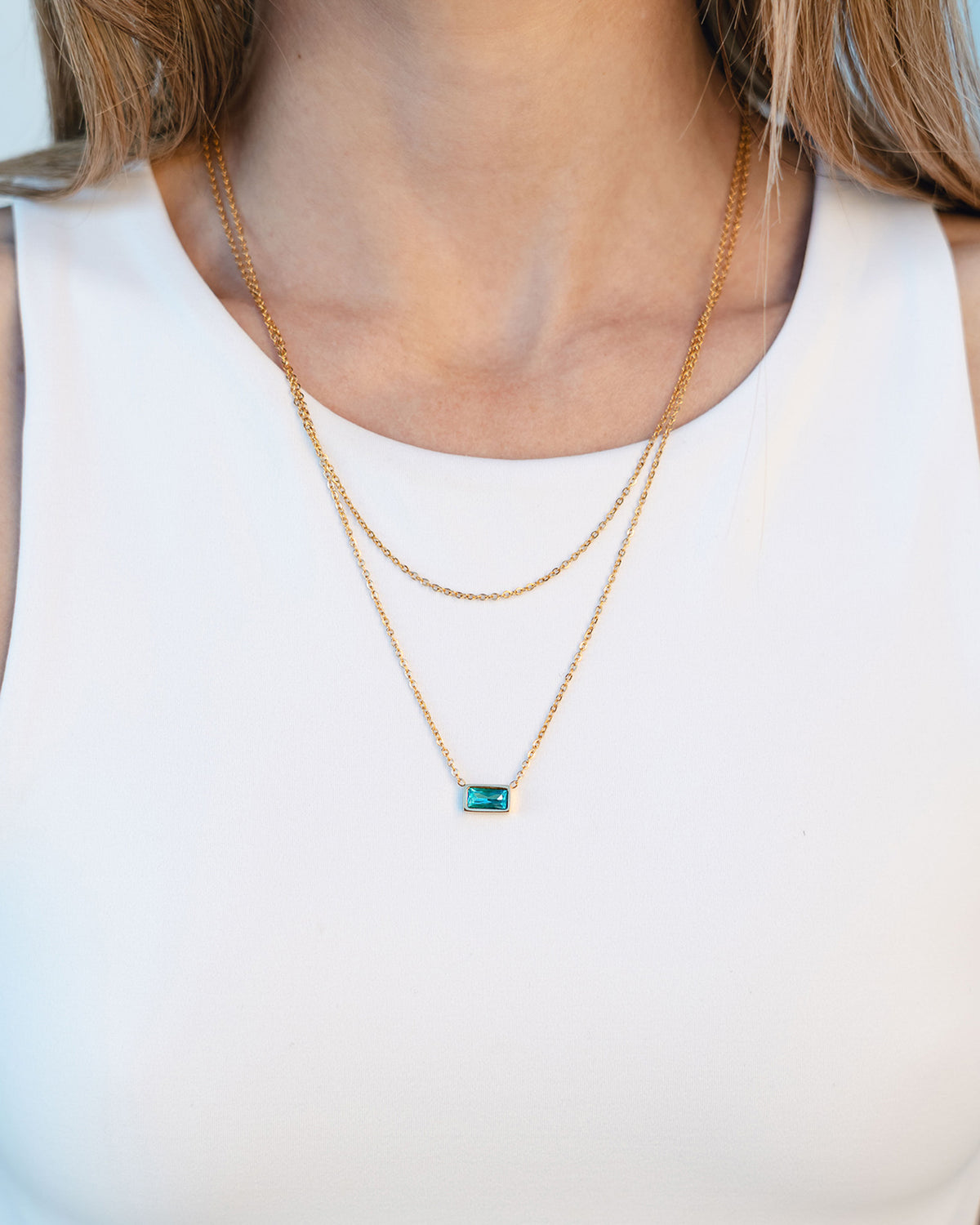 Mist Layered Necklace - Bangili