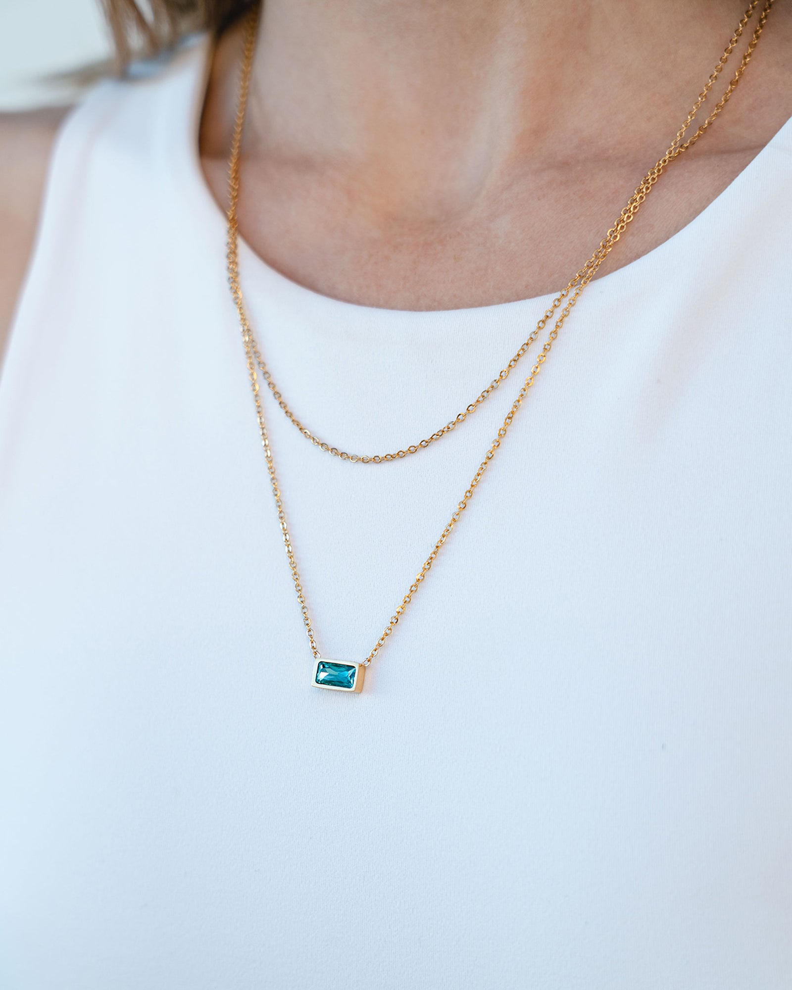 Mist Layered Necklace - Bangili