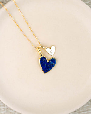 Something Blue Necklace (Gold) - Bangili