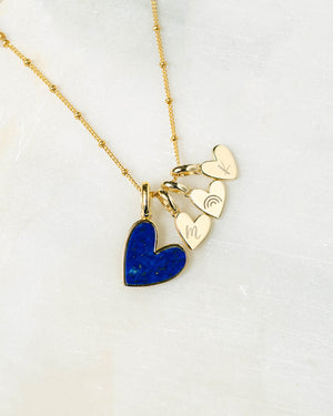 Something Blue Necklace (Gold) - Bangili