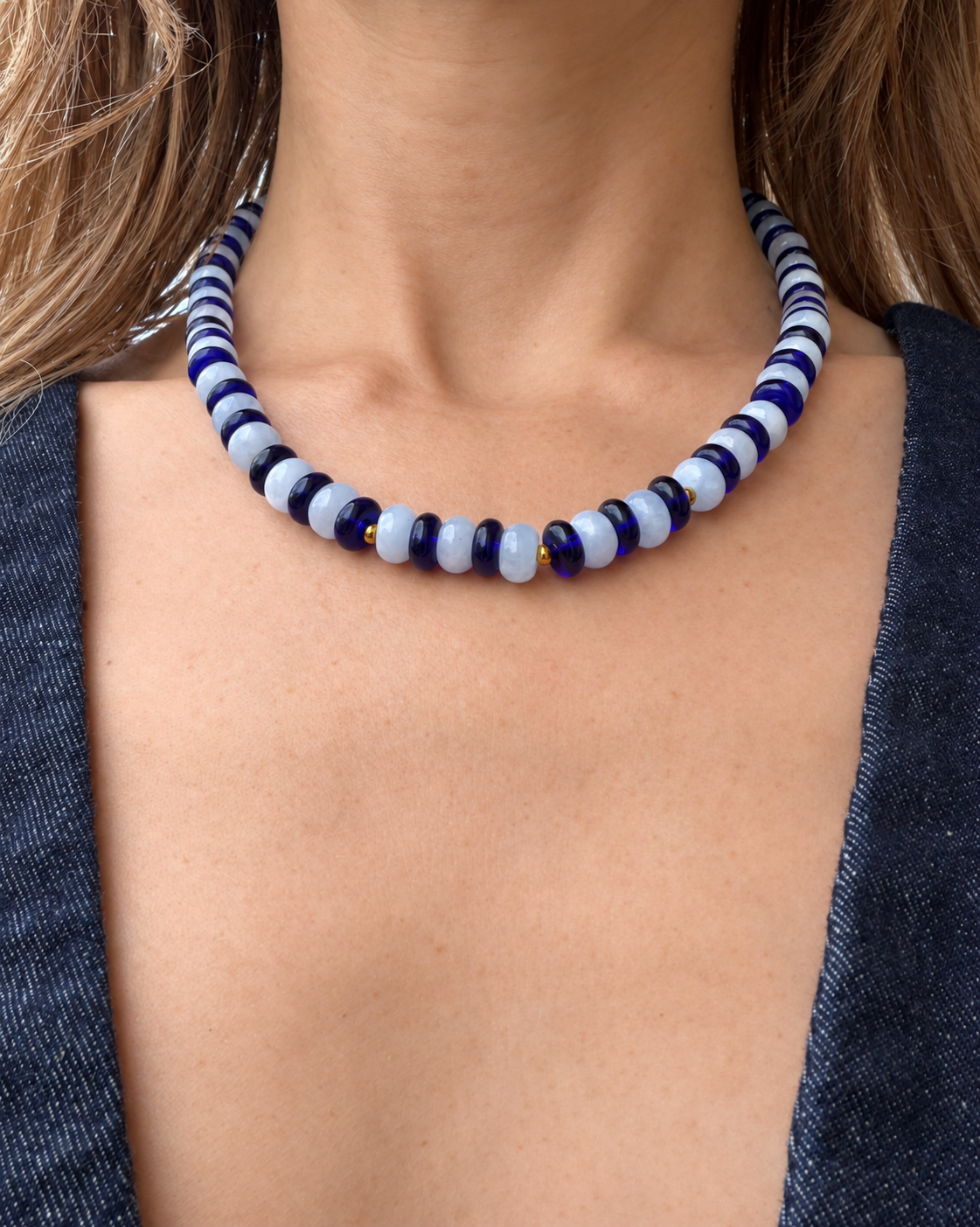 Blue Hour Necklace - Bangili