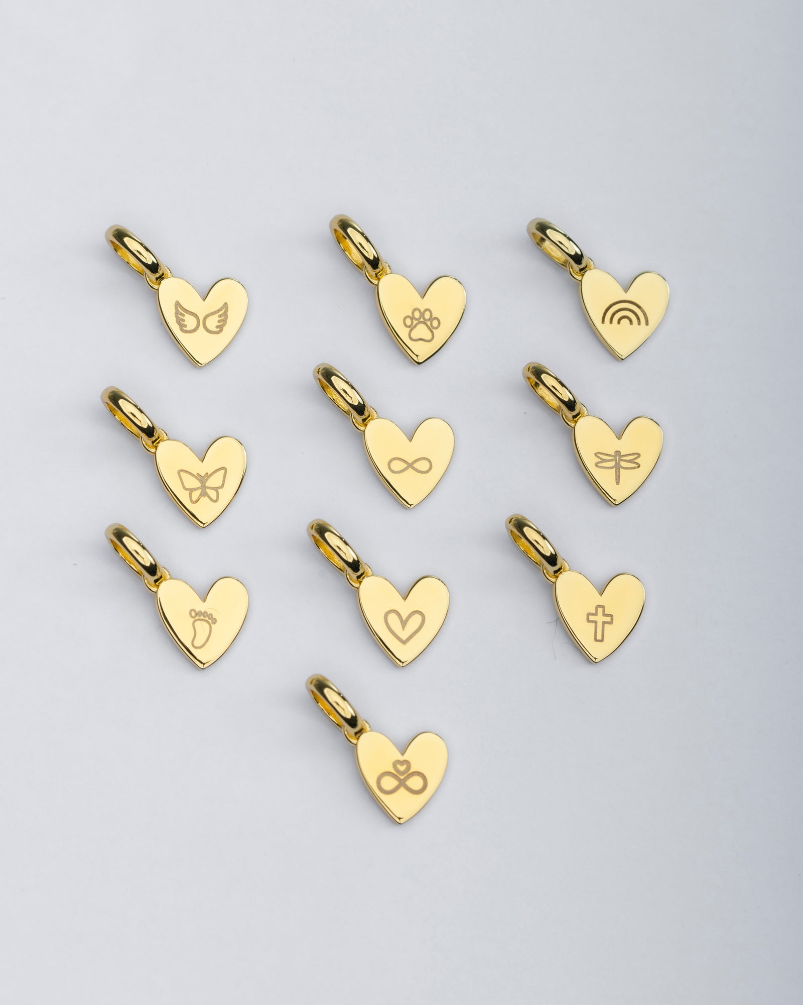 Additional Heart Charm (Gold)