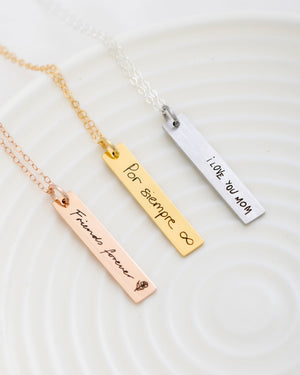 Handwriting Jewelry | Collar Personalizable Tara - Bangili