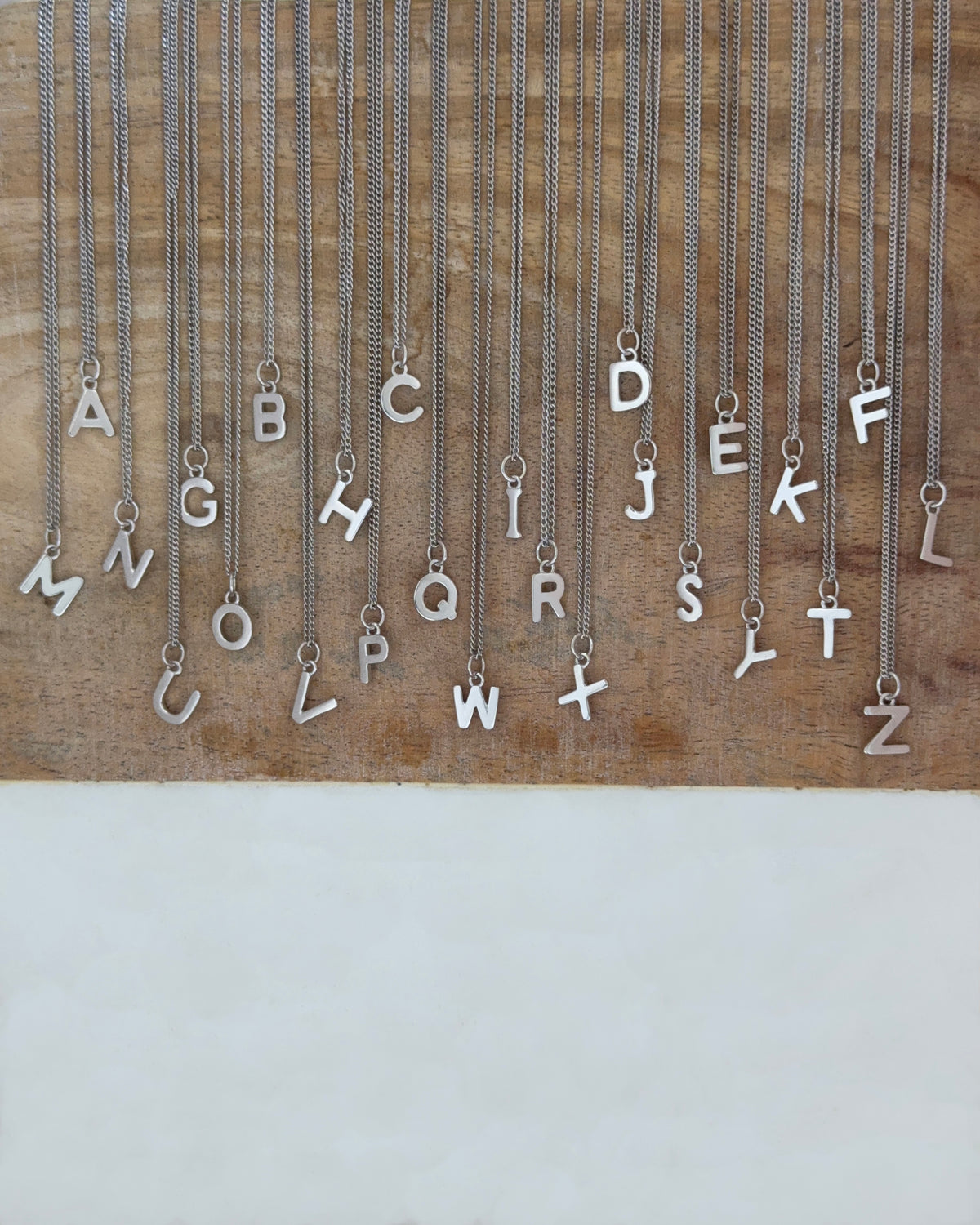 Initial Necklace (Plata 925)