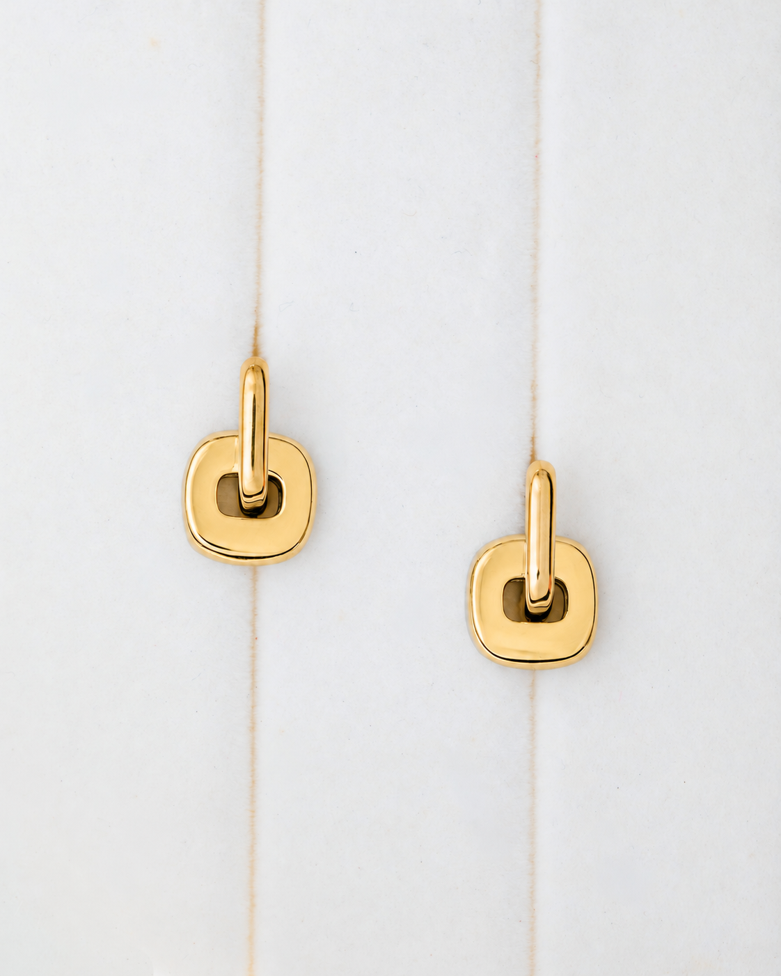 Multiway Square Hoops (Gold)