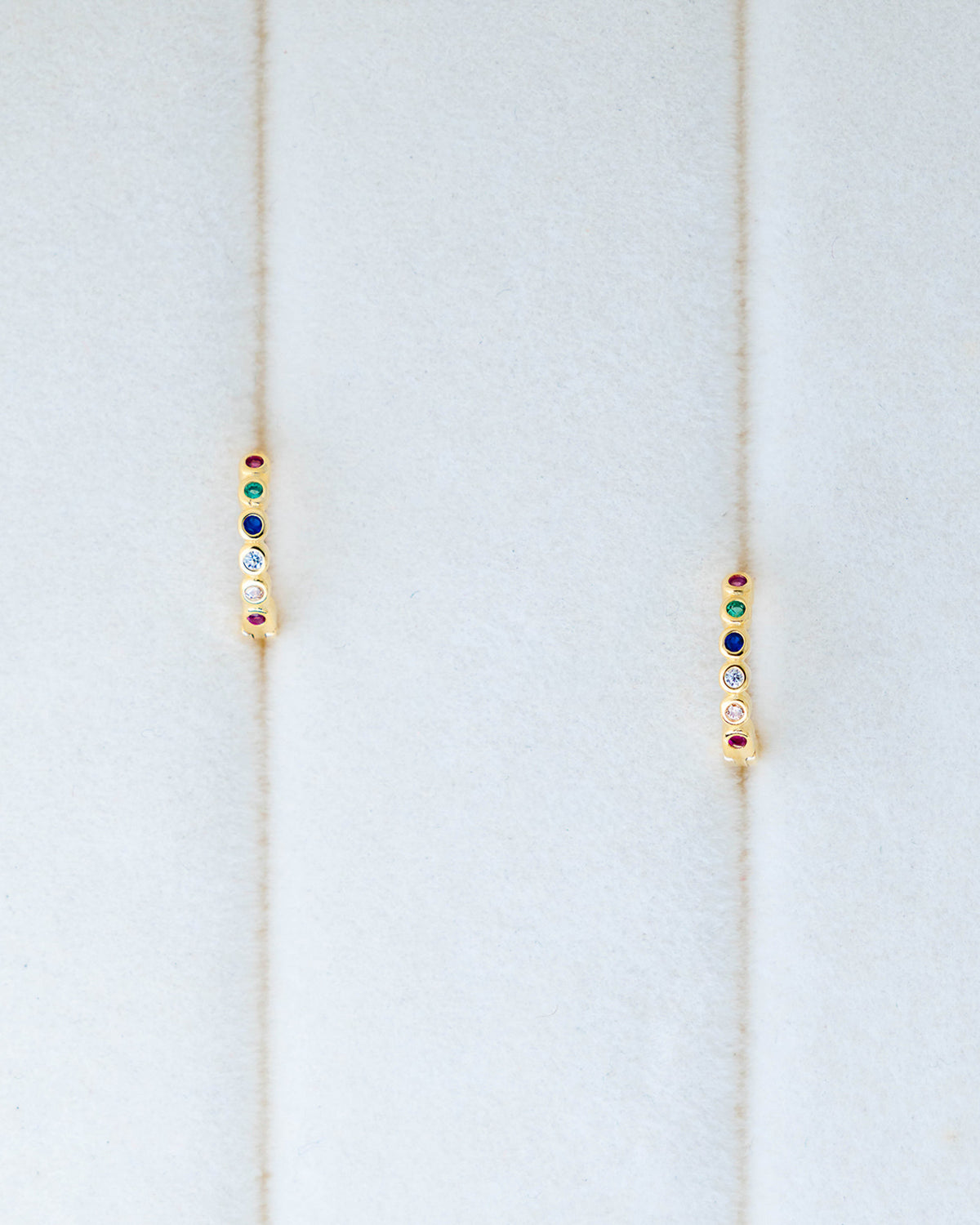 Mini Rainbow Huggies (Plata 925) - Bangili
