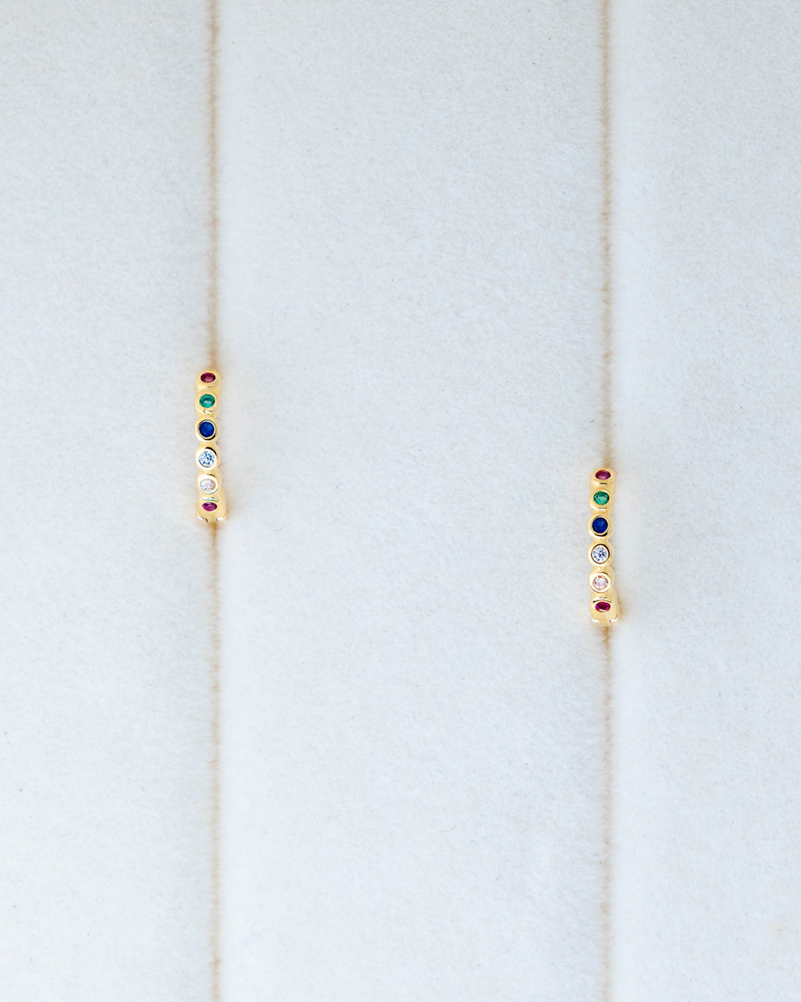 Mini Rainbow Huggies (Plata 925) - Bangili