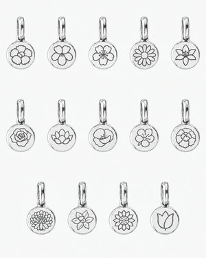Silver Flower Necklace | Girasol