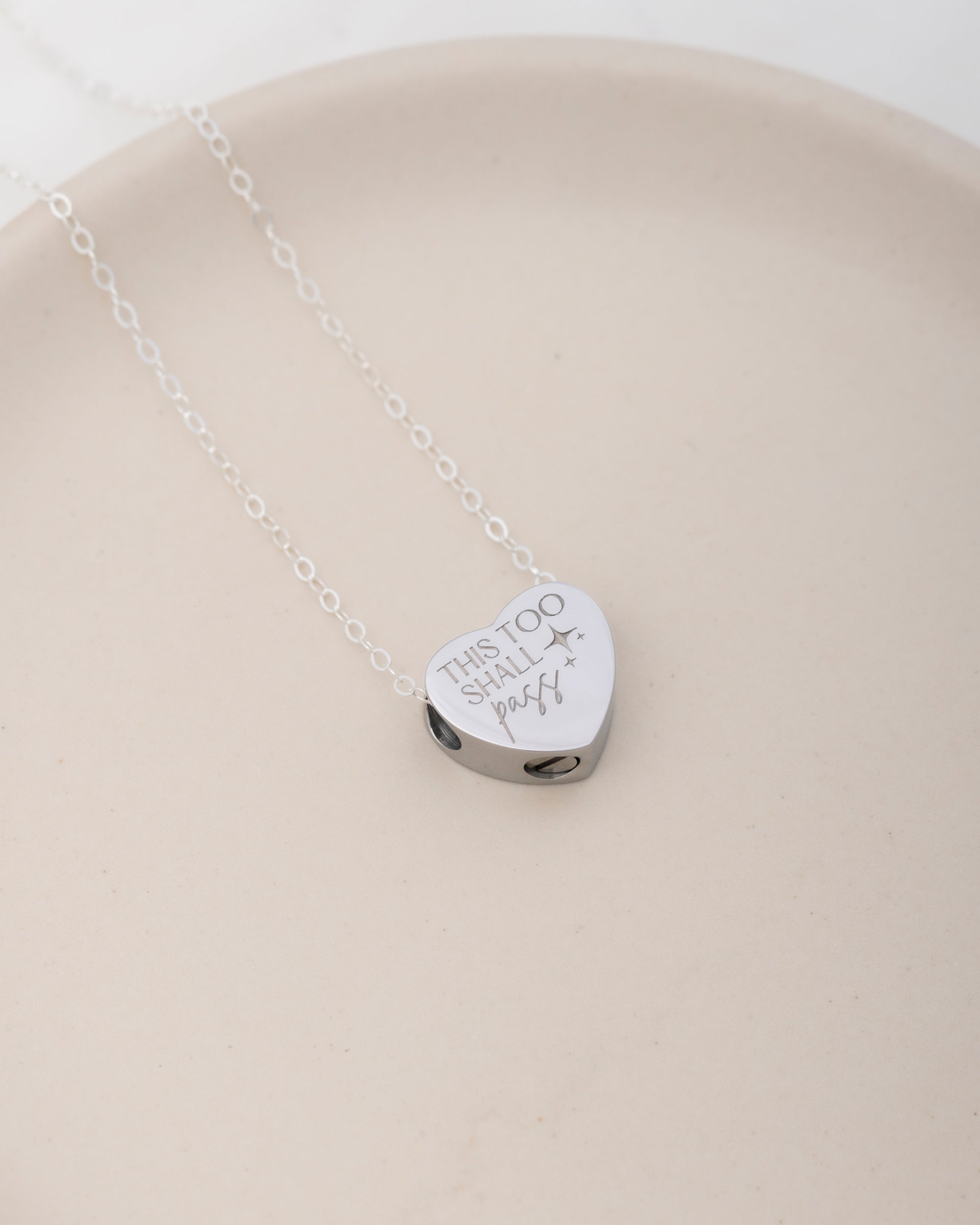 "This Too Shall Pass" Necklace