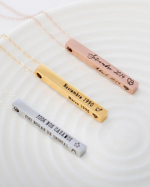 Collar Personalizable de Aniversario - Bangili