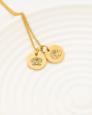 Collar de Birth Flower - Bangili