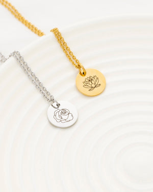 Collar de Birth Flower - Bangili