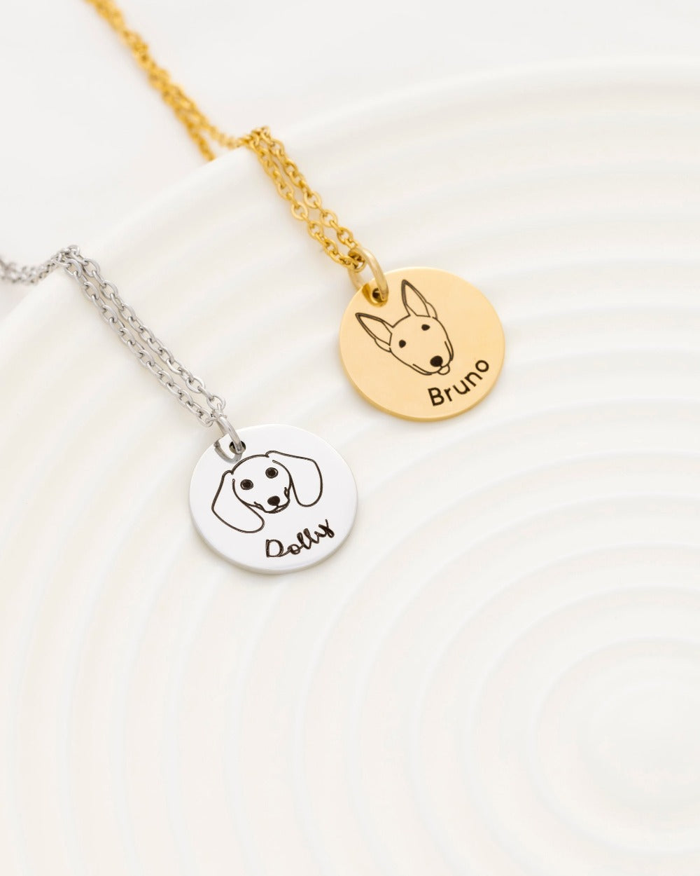 Collar Dog Lovers + Nombre - Bangili