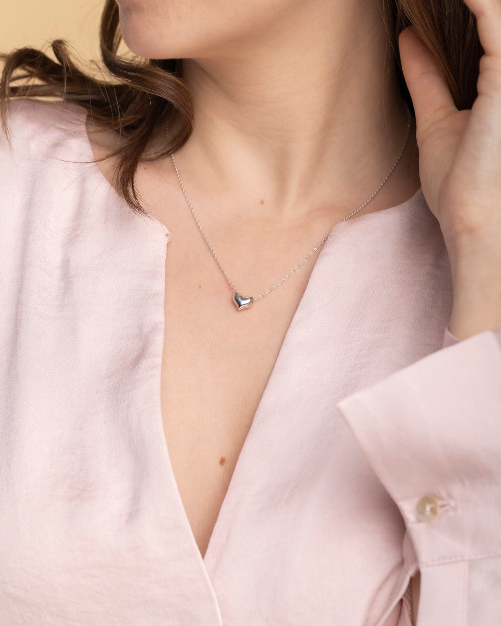 I Love You Necklace (Plata 925) - Bangili